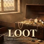 synonym for loot