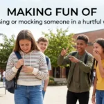 synonym for making fun of
