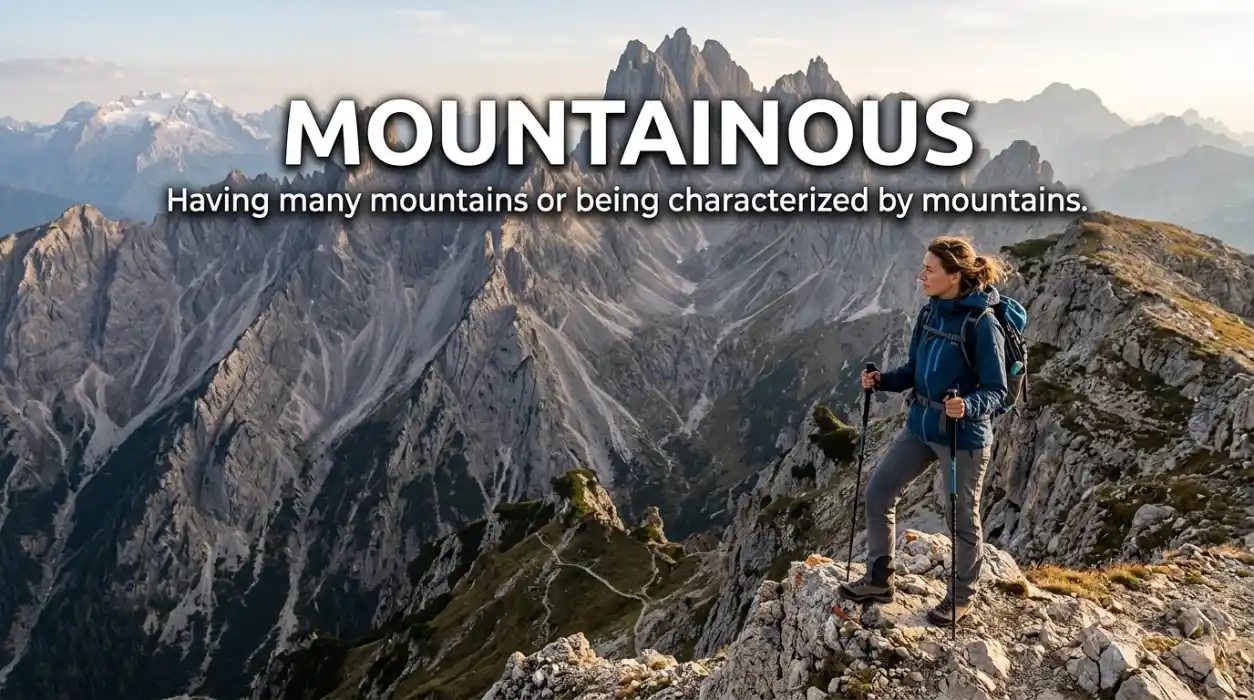 🏔️ Synonyms for Mountainous: 50 Best Expert Vocabulary Choices