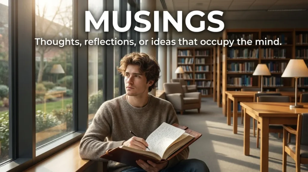 synonym for musings