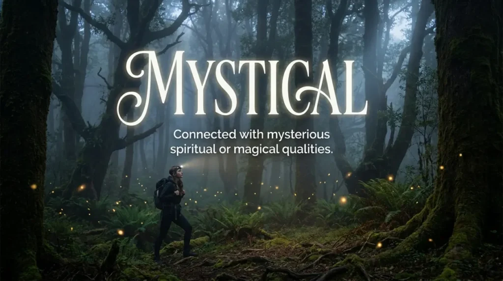 synonym for mystical