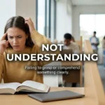 synonym for not understanding