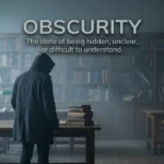 synonym for obscurity
