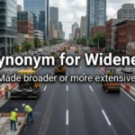 Synonym for Widened