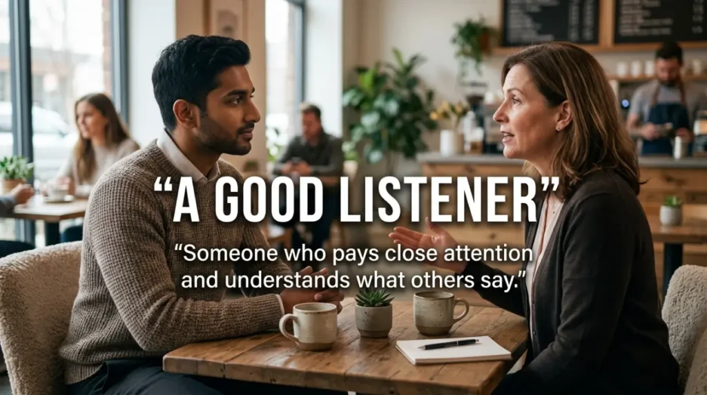 Synonyms for a Good Listener