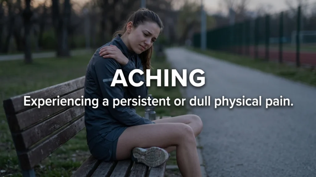 Synonyms for Aching