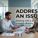 Synonyms for Addressing an Issue