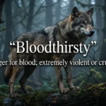 Synonyms for Bloodthirsty