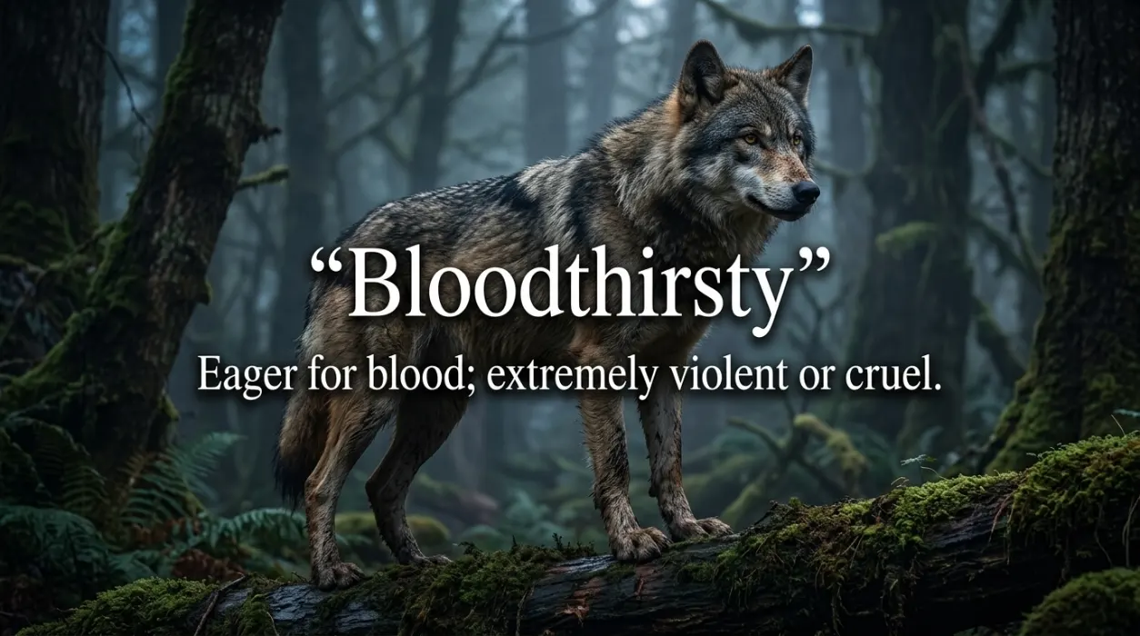 🩸60Synonyms for Bloodthirsty: Better Word Choices