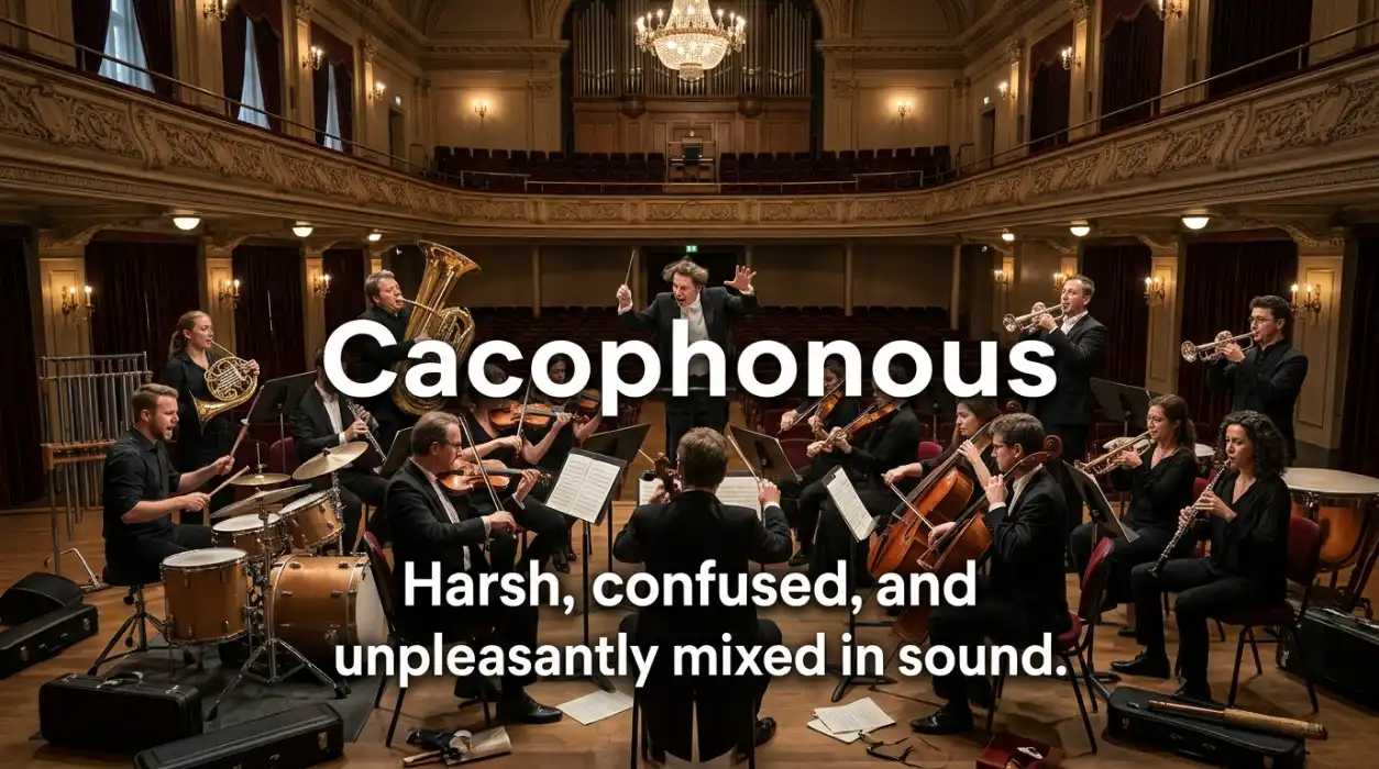🎶 60 Synonyms for Cacophonous: Clear Words & Alternatives
