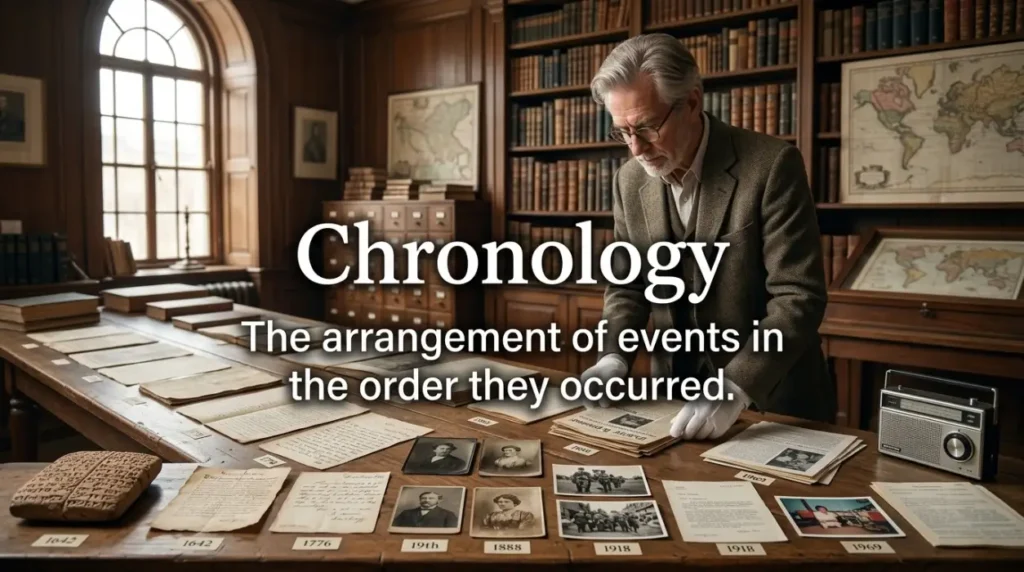 Synonyms for Chronology