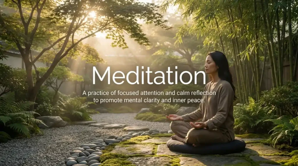 Synonyms for Meditation
