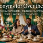 Synonyms for Over the Top
