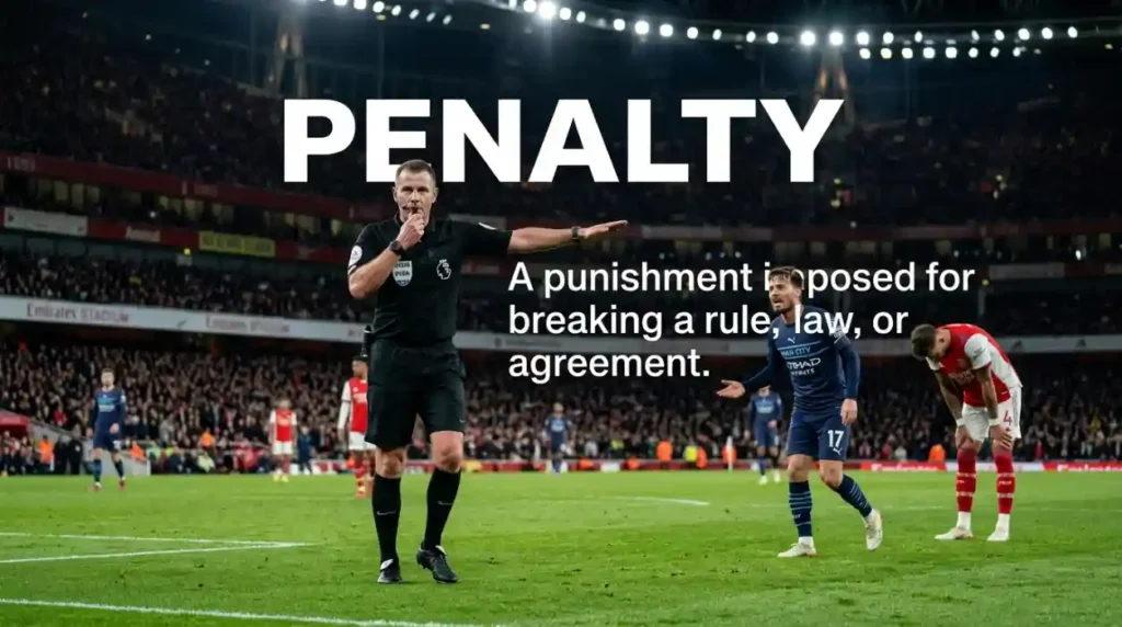 Synonyms for Penalty