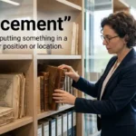 Synonyms for Placement