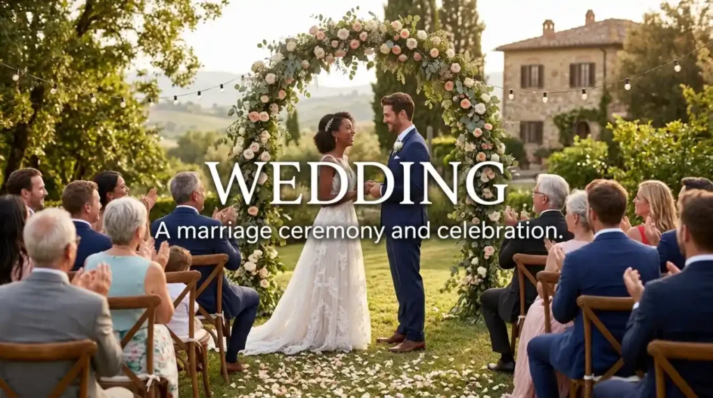 Synonyms for Wedding