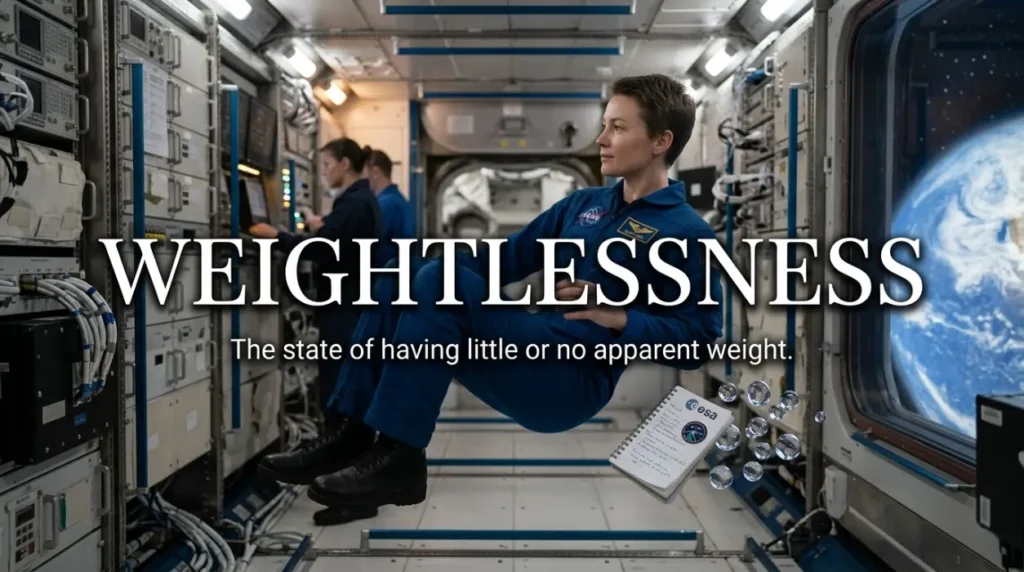 Synonyms for Weightlessness