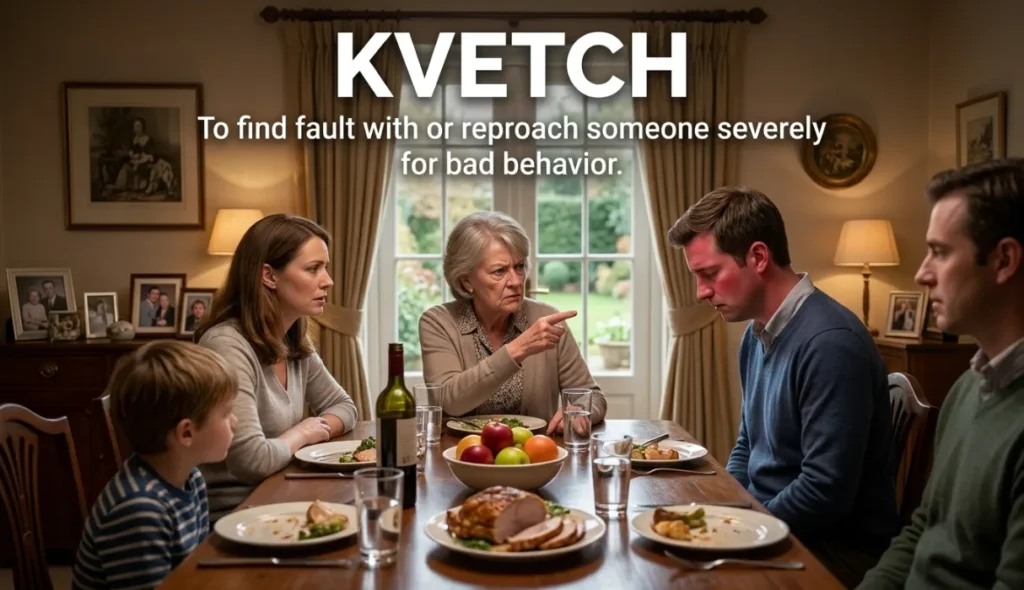 To find fault with or reproach someone severely for bad behavior.