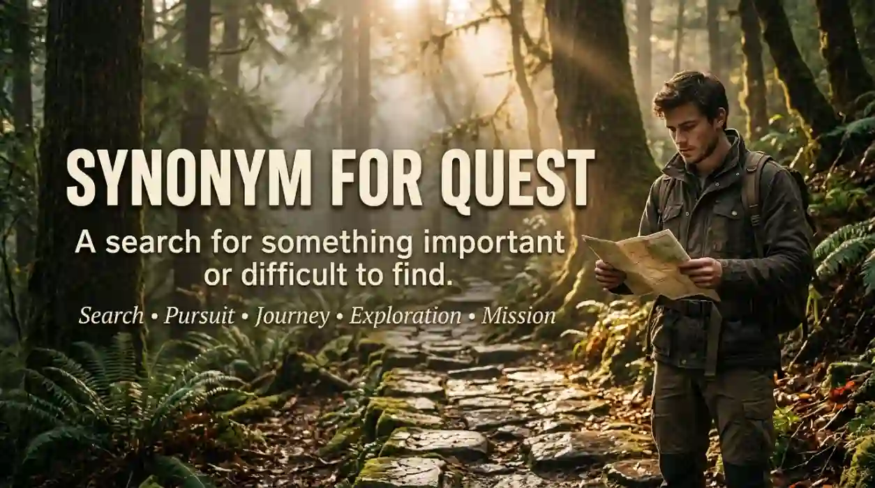 Quest Synonyms: 50 Inspiring Alternatives to Improve Your English