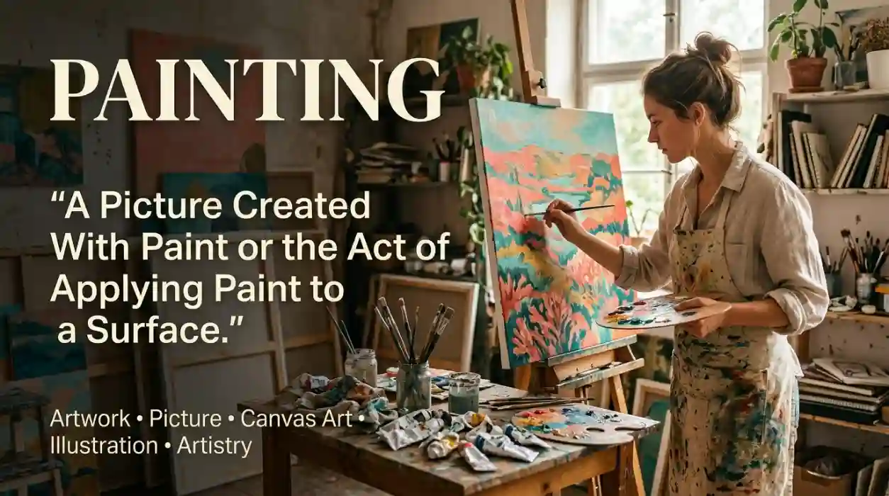 Painting Synonyms: 50 Creative Words and Their Meanings