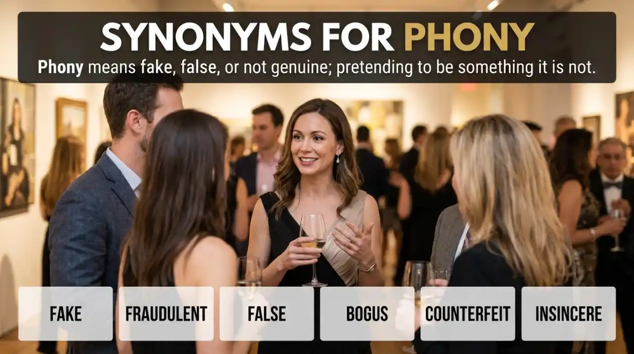 Synonyms for Phony: 50 Natural Words for Everyday English