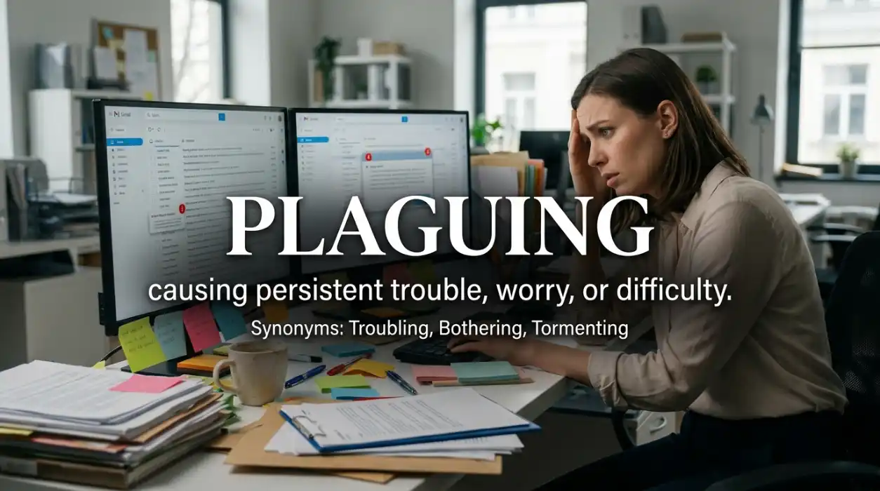 🦠 Synonyms for Plaguing: 50 Alternatives for Better English