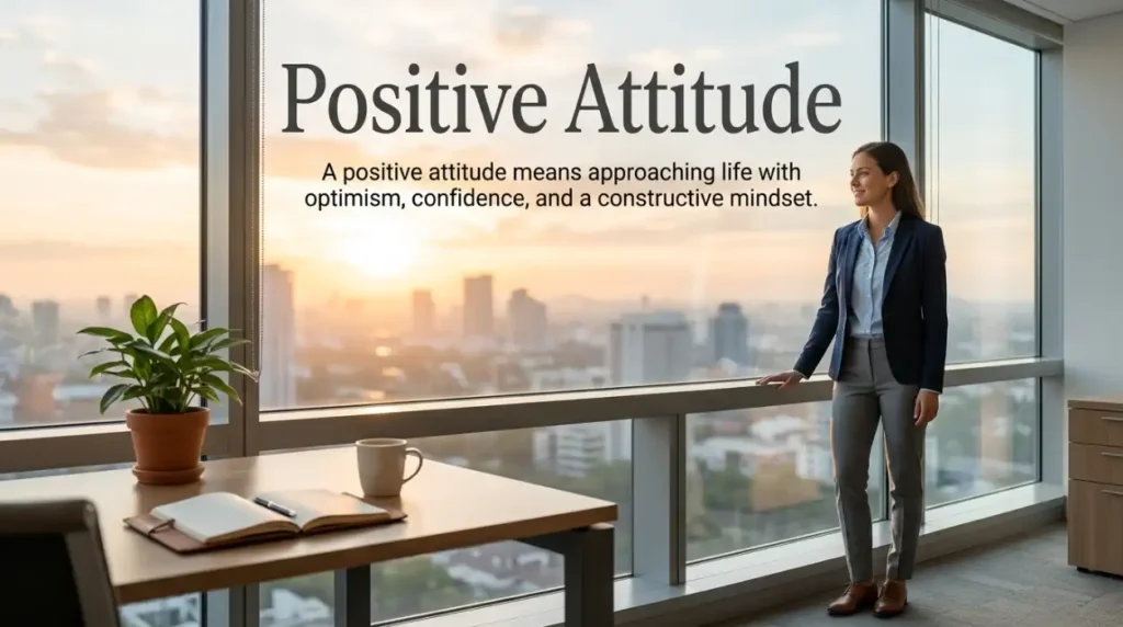 Synonyms for Positive Attitude