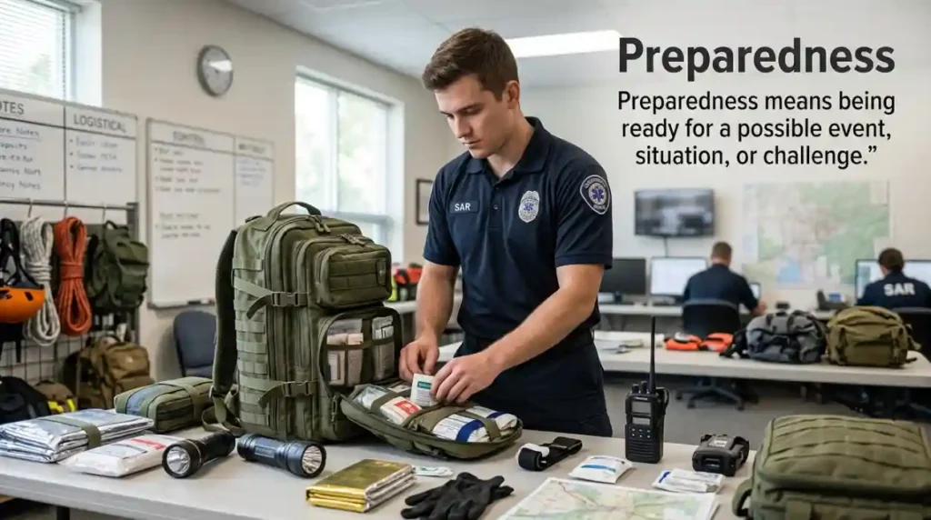 Synonyms for Preparedness