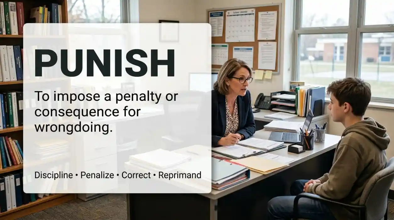 Synonyms for Punish: 50 Stronger Words for More Precise Writing