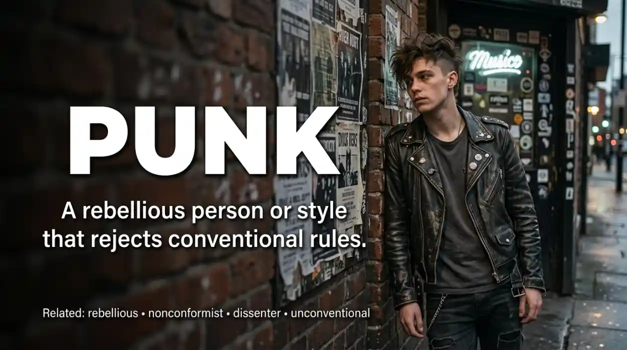 🤘Synonyms for Punk: 50 Edgy Alternatives for Better English