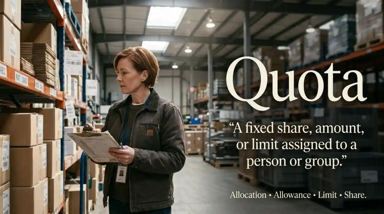 Synonyms for Quota: 50 Easy Words to Improve Your English