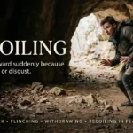 Synonyms for Recoiling