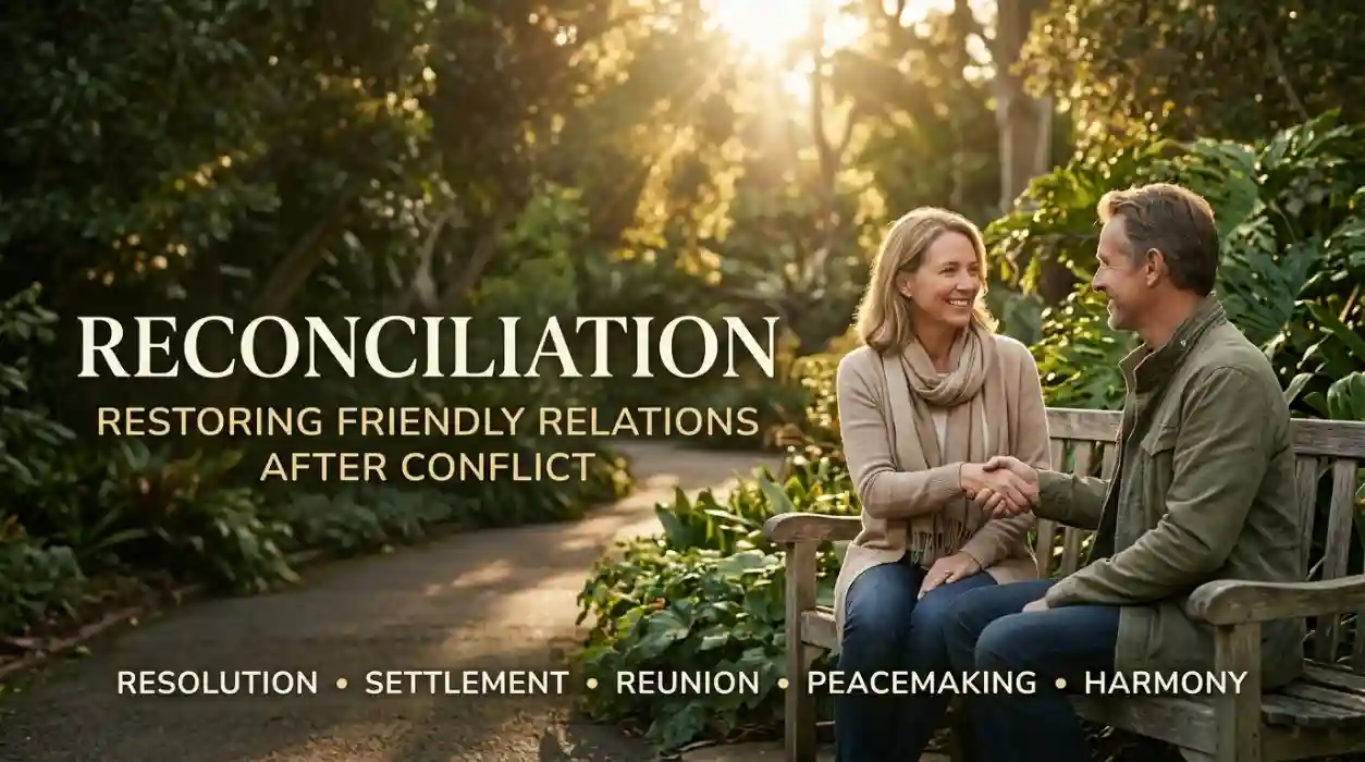 Synonyms for Reconciliation: 50 Strong Words for Better Writing